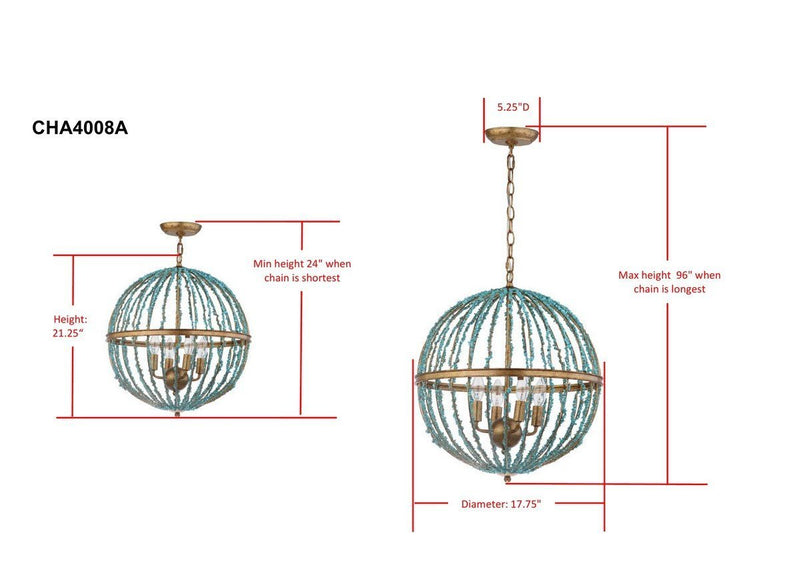 Lalita Cage Chandelier