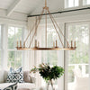 Telta 10 Light Chandelier