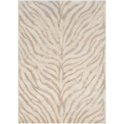 City Rug in Light Gray & Beige