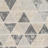 City Rug in Taupe & Light Gray