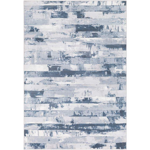 Contempo Rug in Denim & Light Gray