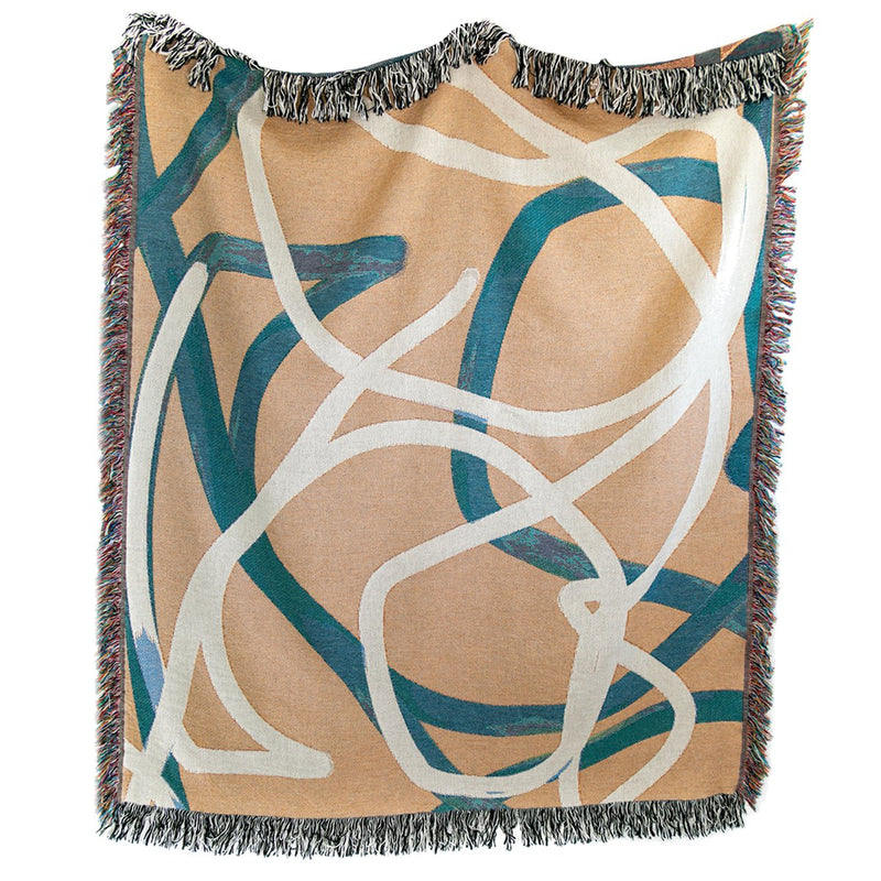 Meander Woven Throw