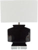 Cutler Table Lamp in Black & Ivory