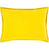 Cotton Velvet Pillow in Mustard