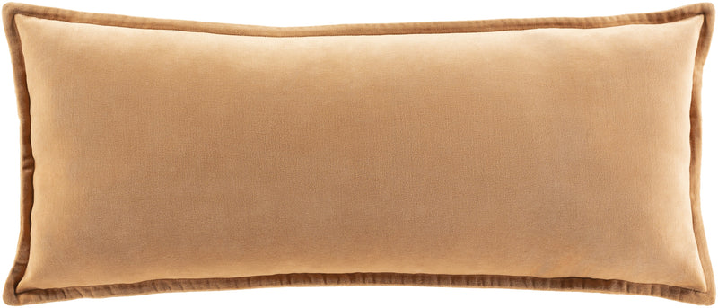 Cotton Velvet Lumbar Pillow