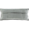 Cotton Velvet Lumbar Pillow in Various Colorways