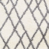 Cloudy Shag Rug in Cream & Medium Gray