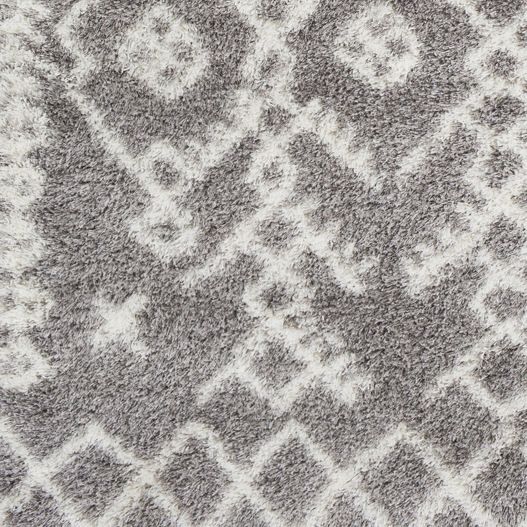 Cloudy Shag Rug in Taupe & Cream