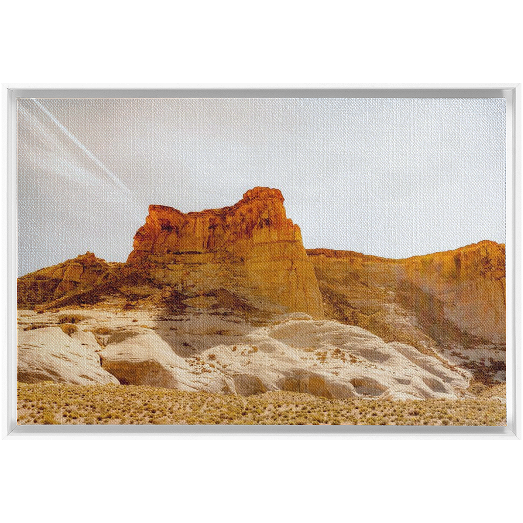 Red Rock Framed Canvas