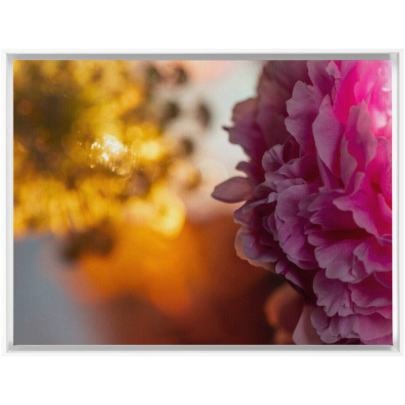 Floral Dream Framed Stretched Canvas