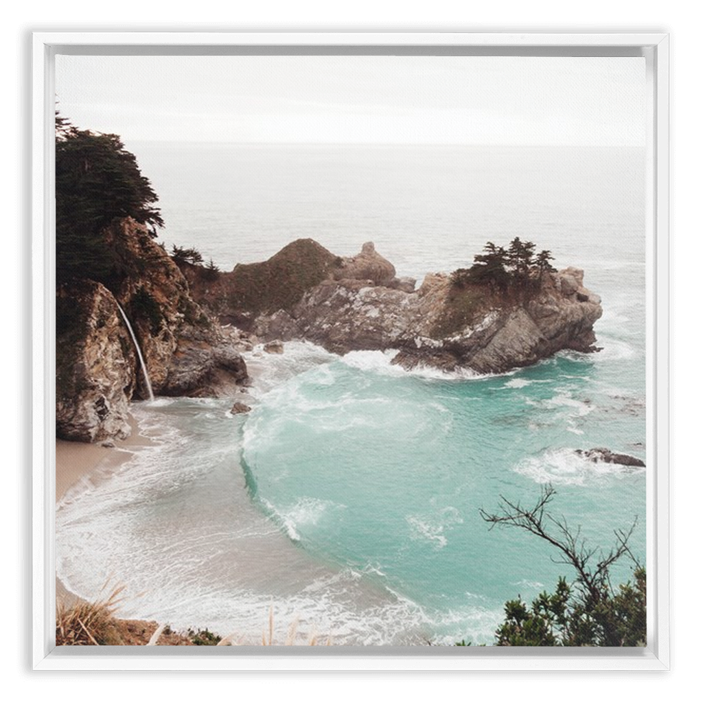 Big Sur Framed Canvas