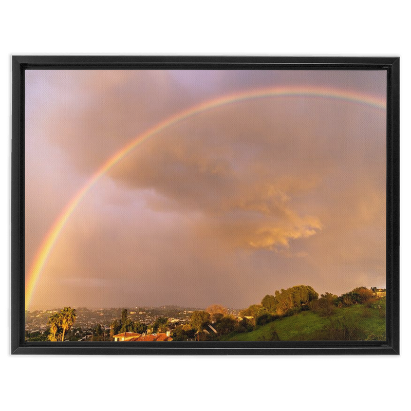 Rainbow 2 Framed Stretched Canvas