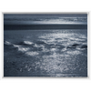 Silver Sea Framed Canvas