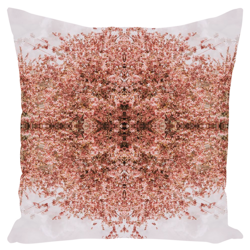 Flower Bomb Outdoor Pillow