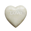 "Love" Engraved Soapstone Heart Decoration