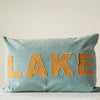 Applique "Lake" Pillow