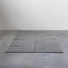 Black & White Stried Durrie Rug