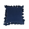 Navy Pillow with Tassles