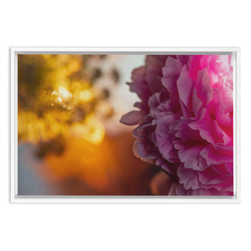 Floral Dream Framed Stretched Canvas