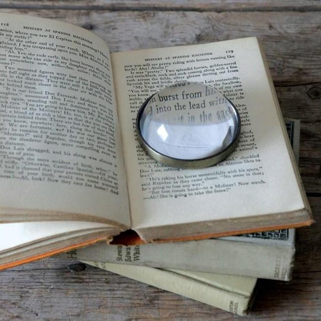 Magnifying Glass Paperweight