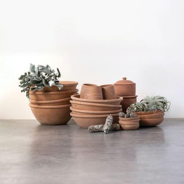 Terra-cotta Bowl in Multiple Sizes