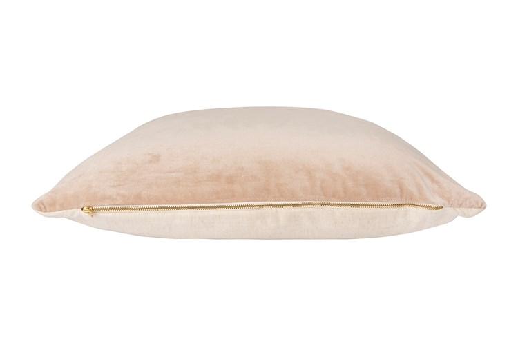 Taupe Velvet Pillow