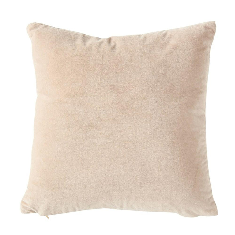 Taupe Velvet Pillow