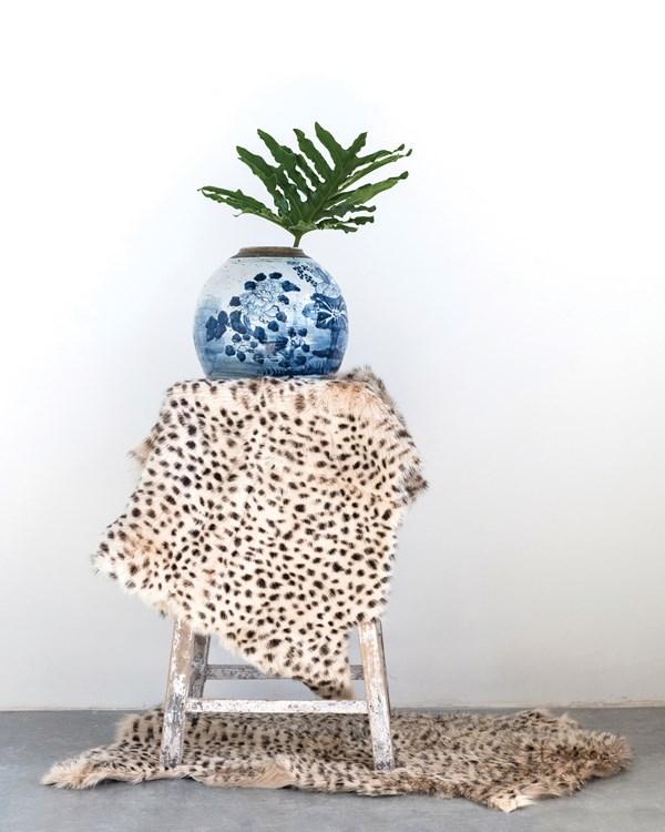 Leopard Print Rug