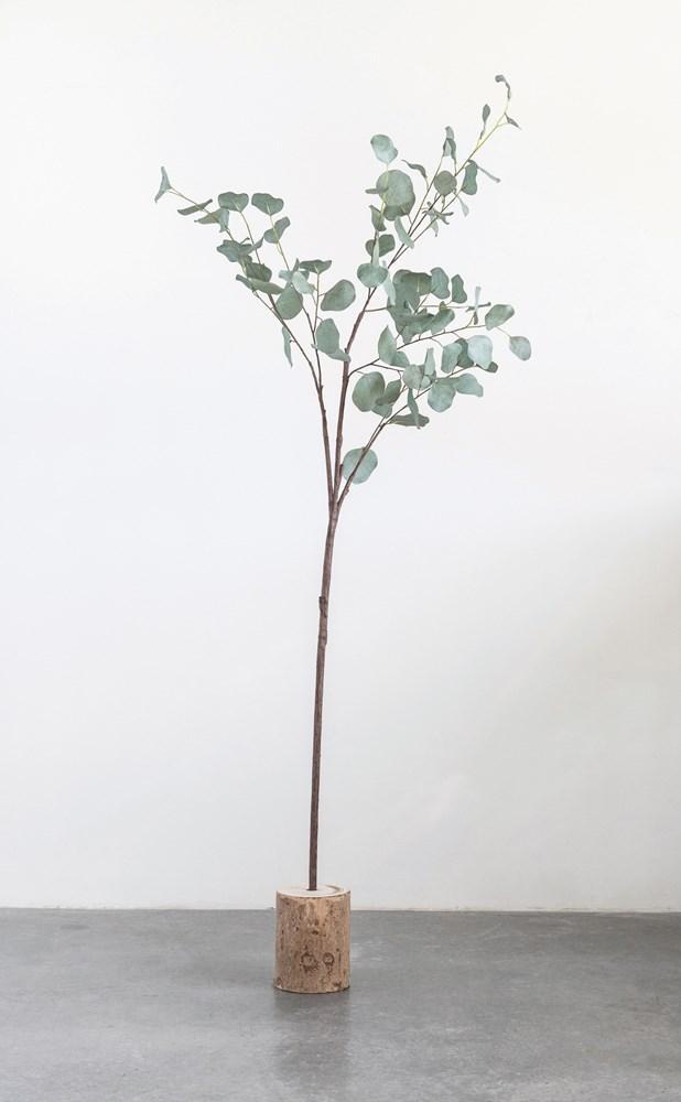 Faux Eucalyptus Branch