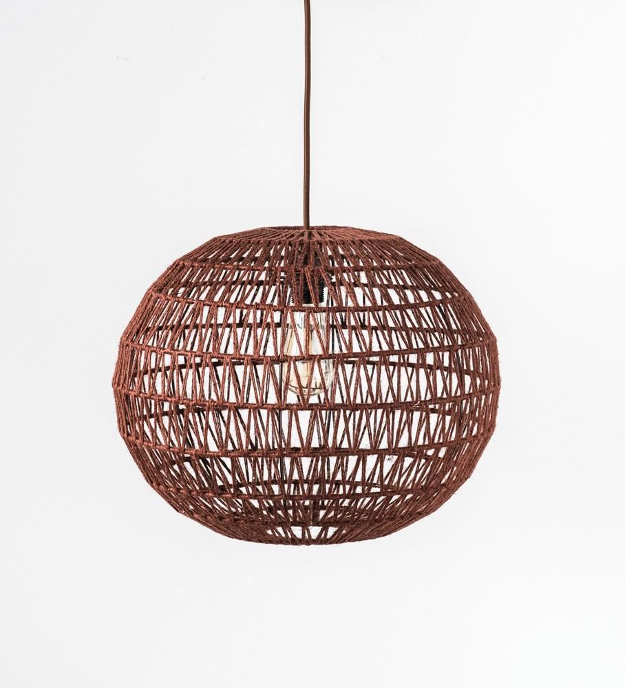 Sienna Hemp Rope Pendant Light