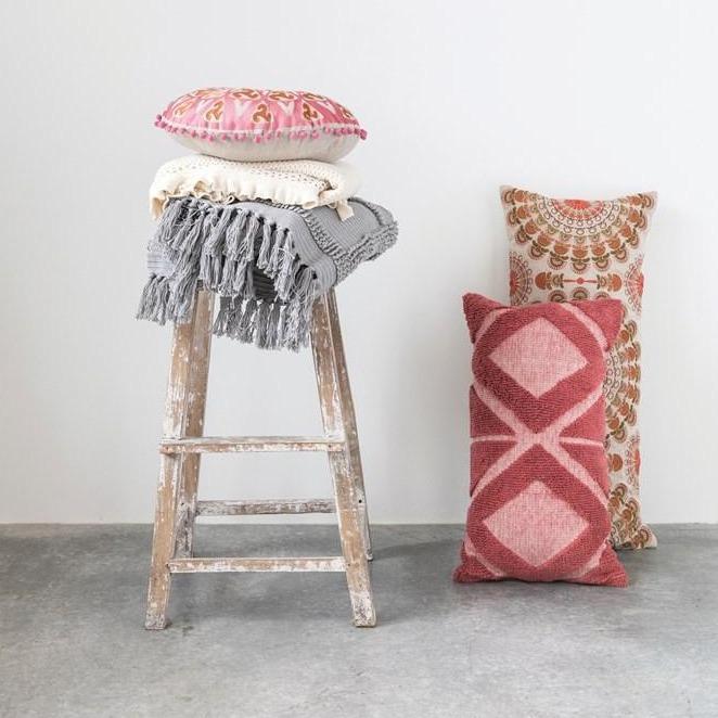 Coral Lumbar Pillow