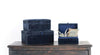 Navy Boxes, Set of 3