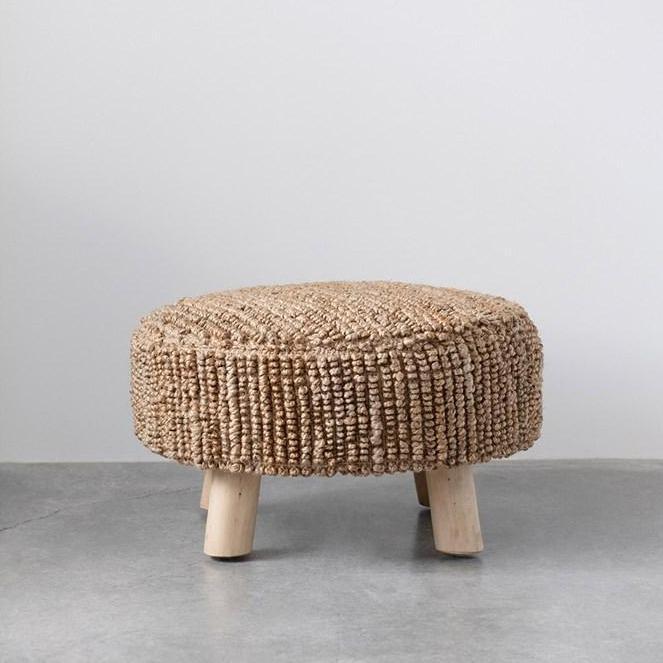 Woven Jute Stool