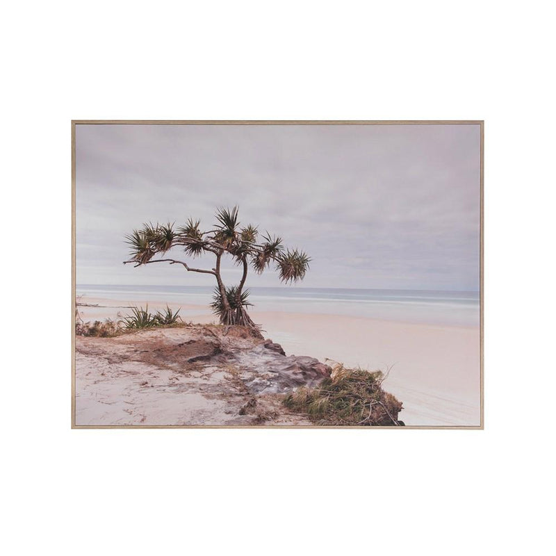 Seascape Framed Canvas Wall Decor