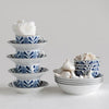 White & Blue Porcelain Tableware