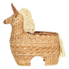 Hand-Woven Llama Basket