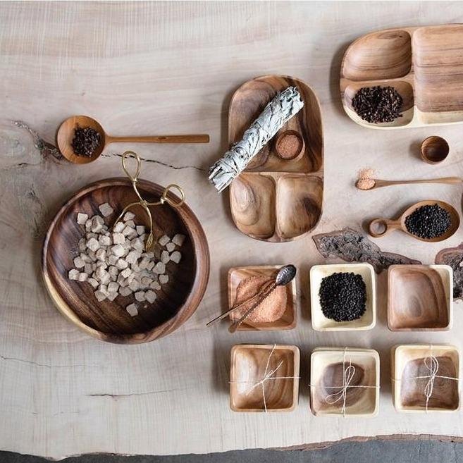 Hand Carved Teak Wood Spoon