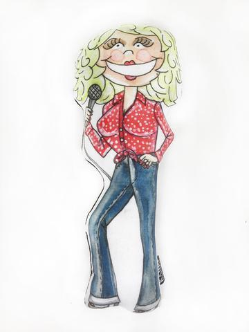 Little Dolly Parton Doll