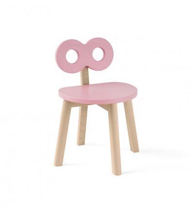 Double-O Chair in Pink