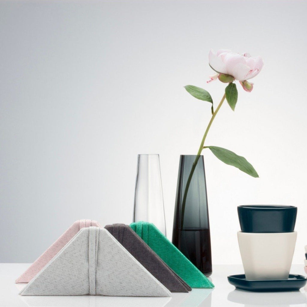 Glass Vase in Various Colors design by Issey Miyake x Iittala