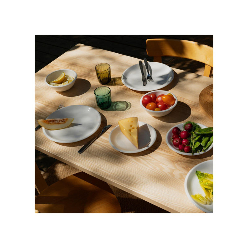 Raami Deep Plate in White design by Jasper Morrison for Iittala