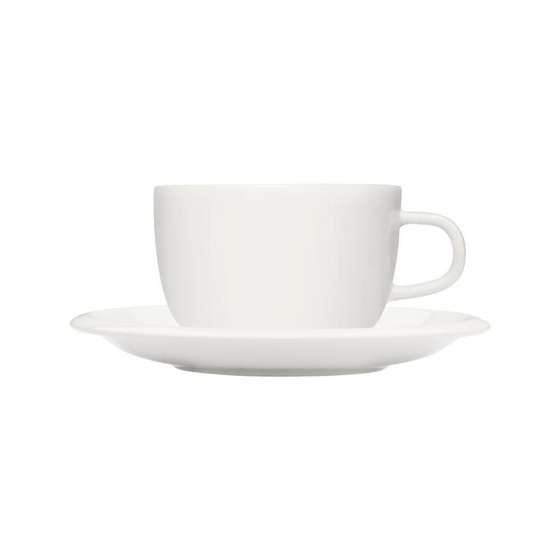 Raami Cup & Saucer in White design by Jasper Morrison for Iittala