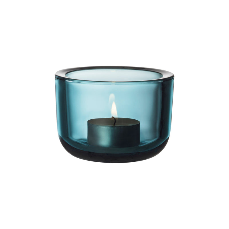 Valkea Tealight Candle Holder in Various Colors design by Harri Koskinen for Iittala