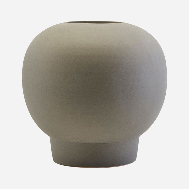 Bobble Vase, Dark Grey