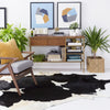 Duke Collection Animal Area Rug in Black and White