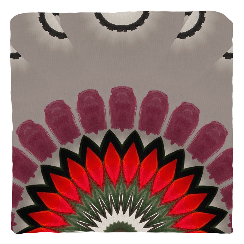 Big Bloom Throw Pillow