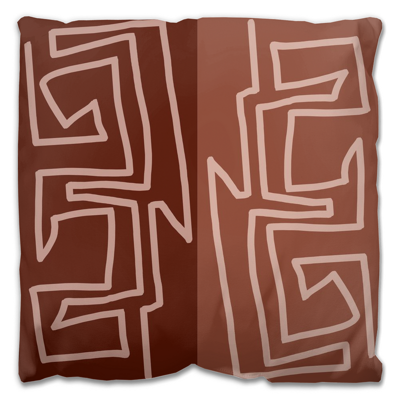 Glyph Throw Pillow