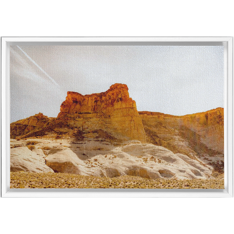 Red Rock Framed Canvas