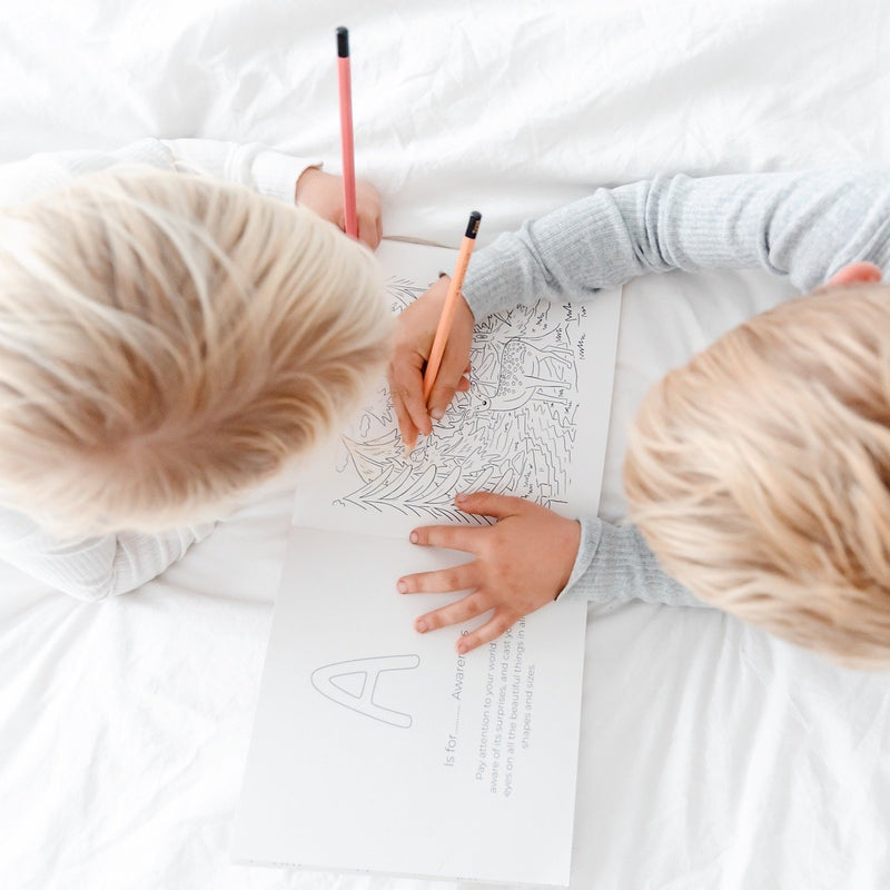 ABC's to Mindfulness to Coloring Book