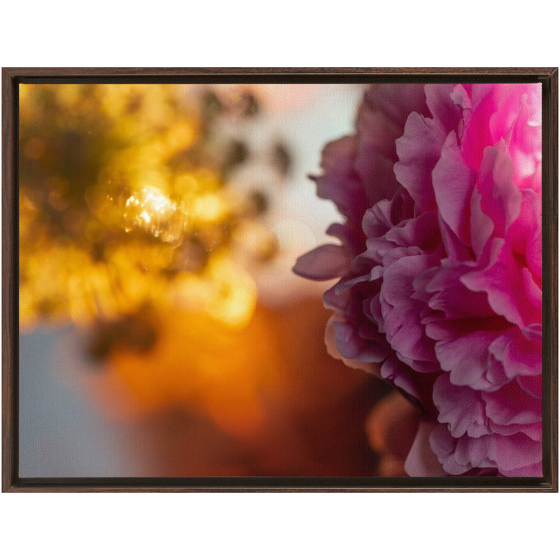 Floral Dream Framed Stretched Canvas